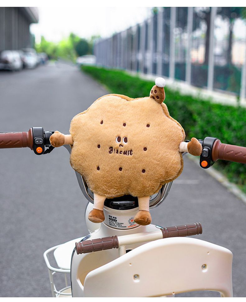 Electric Vehicle Anti-Collision Head Protection Pad, Baby Front-Mounted Child Seat Anti-Collision Pad, Electric Scooter Thickened Protective Pad, Universal