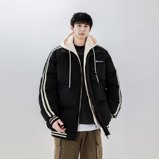 Cross-border foreign trade 2023 fashionable all-match simple trendy new fashionable casual comfortable short Sports down jacket for men