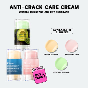 OCHEAL Vaseline Peach Moisturizing Hand Cream Foot Cream Frost Crack Cream Anti-drying Anti-freezing Anti-cracking Cream Double Protection Stick Cross Border
