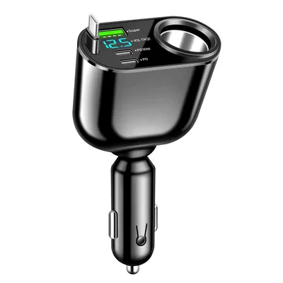 Charger Comes with Retractable Cable: Mobil şarj cihazları