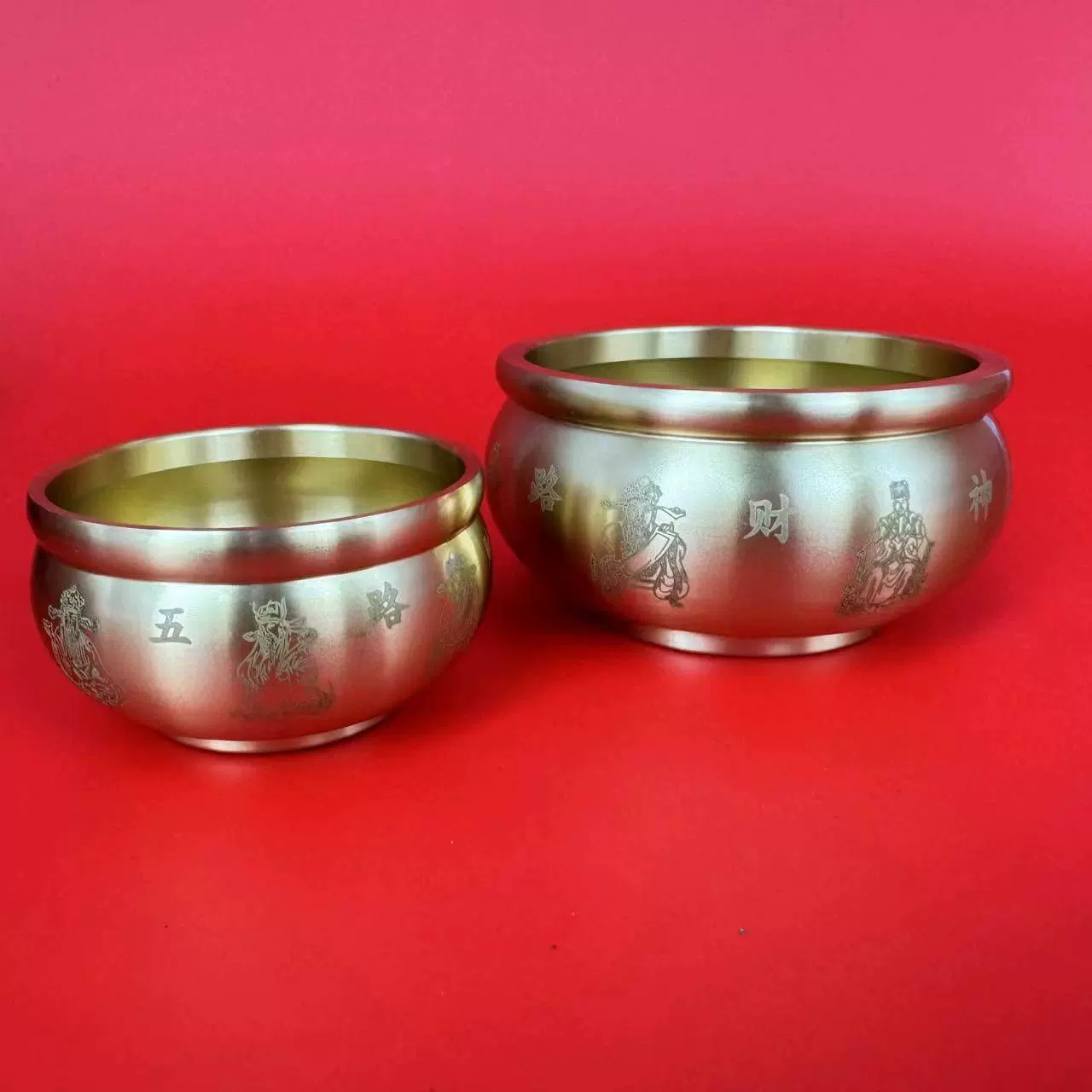 Медная пятая дорога бога богатства горшок для благовоний Домашняя крытая сандаловая печь для благовоний