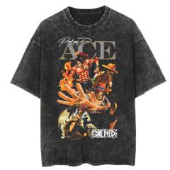 欧米の国境を越えて水洗いして古い五分袖tシャツを作ります。