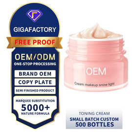全英文遮瑕素颜懒人霜OEM亚马逊补水保湿面霜贴牌外贸加工定制