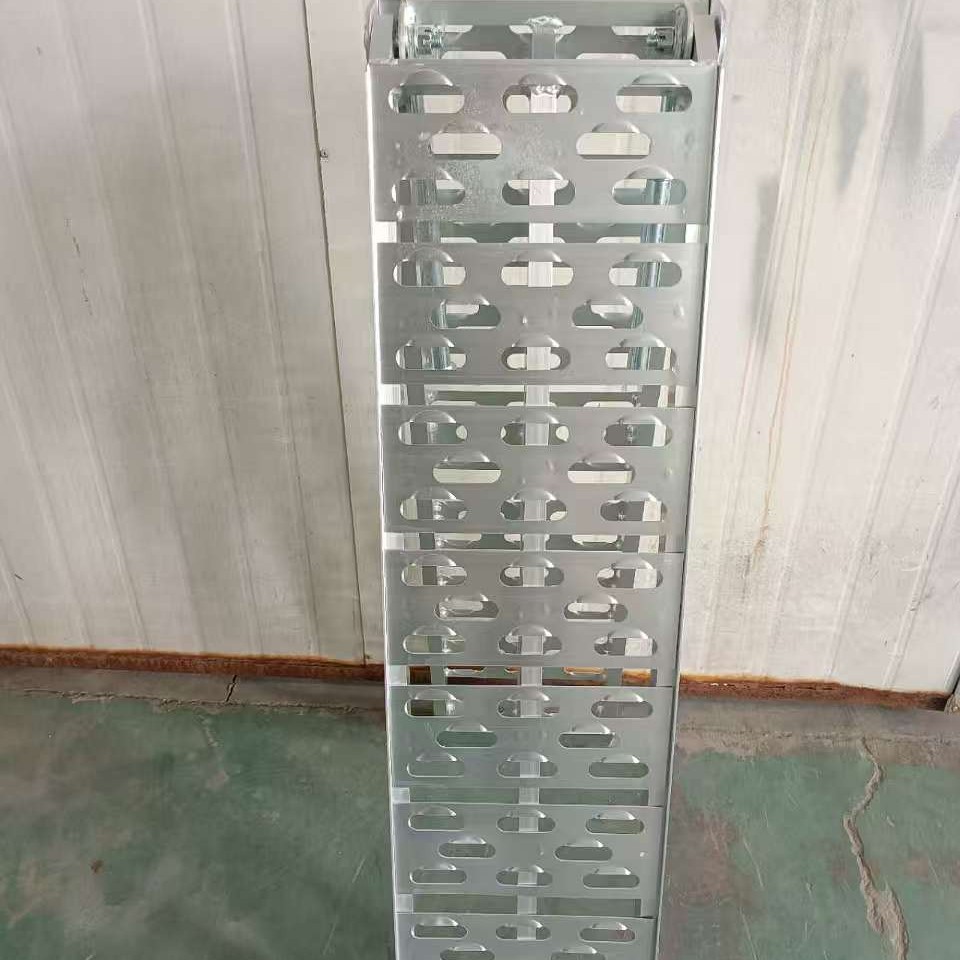 Aluminum alloy broken trailer ramp 550kg with bracket ramp aluminum motorcycle loading ramp portable ramp