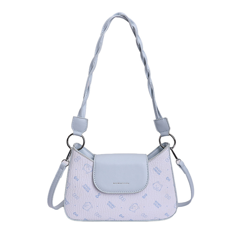 Hanfeng impresión de dibujos animados nicho pequeño bolso cuadrado para mujeres 2026 nueva moda portátil mochila diaria simple viaje ocio image 7