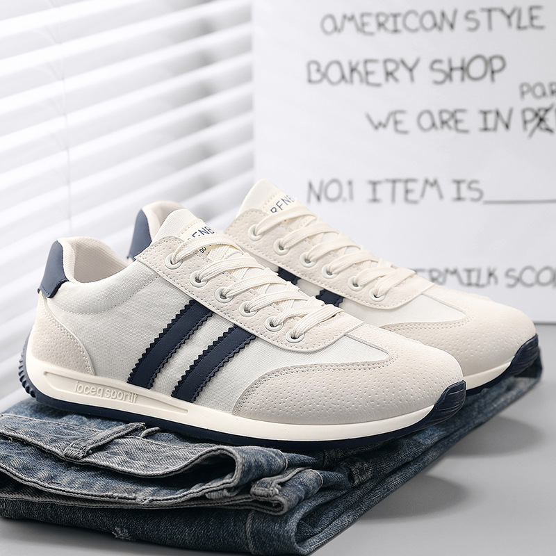 Zapatos blancos de todo fósforo de moda baja de primavera y verano para estudiantes coreanos, casuales al aire libre, cómodos y transpirables, zapatos perezosos