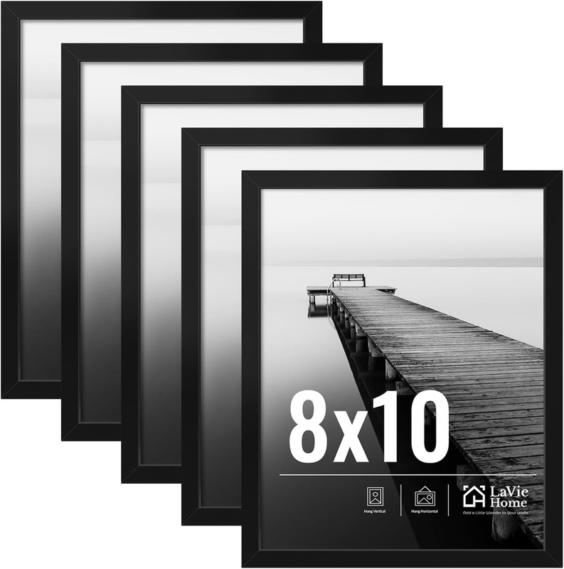 Cross-Border Amazon Xiyin Tiktok 4*6 Photo Frame Wooden Wall Hanging Decorative Picture Frame 4-Piece Set Multi-Functional Frame