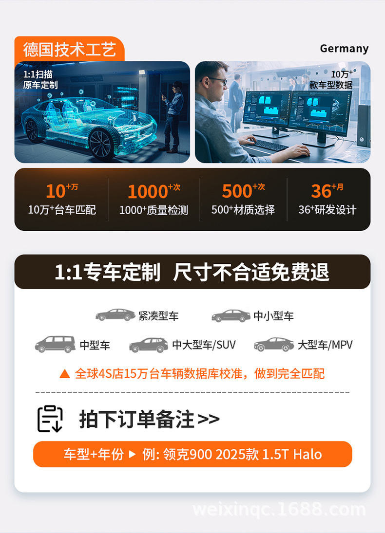 Suitable for the New Lynk & Co 03 06 08 900 10Em-P Z20 Special Car Model, Colorful Tpe Car Floor Mats