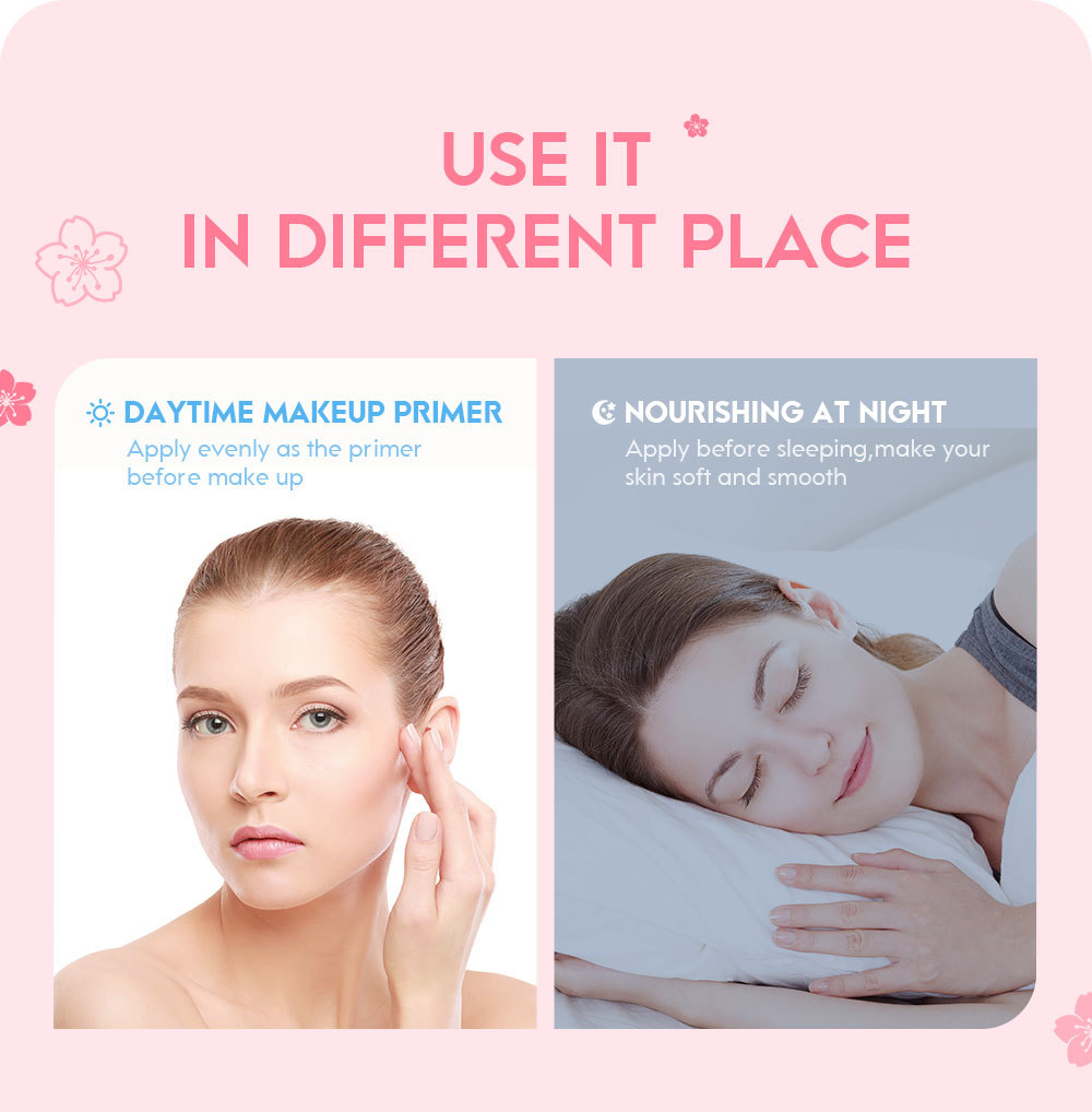 Cross-border LAIKOU Japanese Cherry Blossom Moisturizing Essence Cream 8g Hydrating and Moisturizing Mini Travel Set in stock from the manufacturer undefined