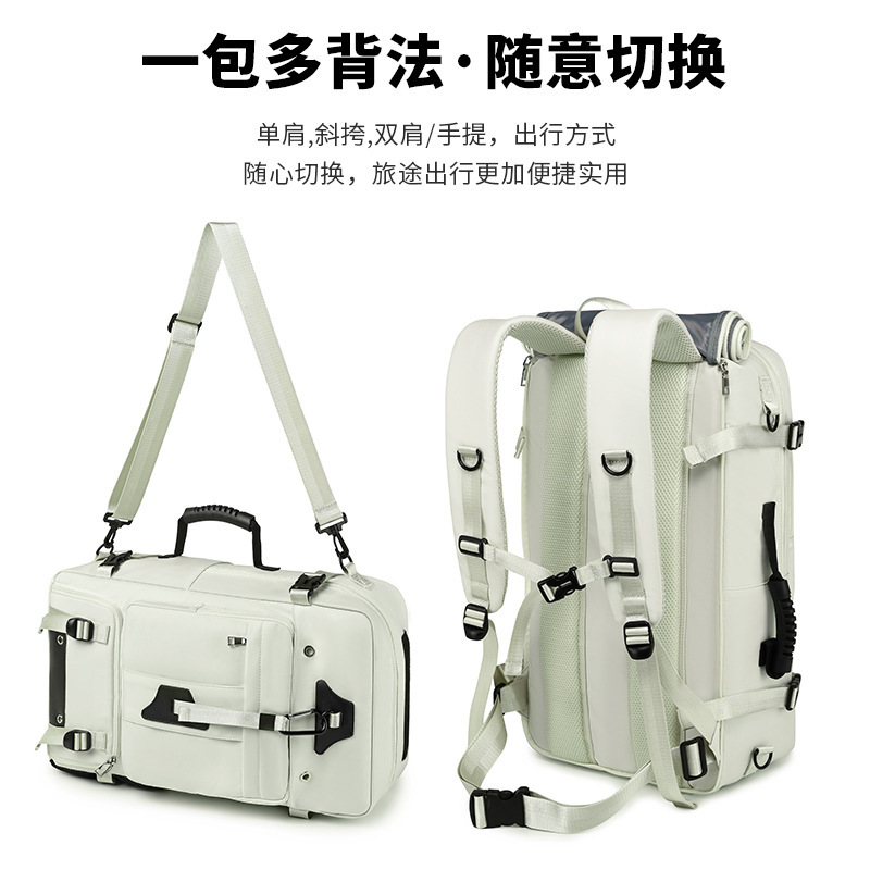 Mochila transfronteriza para hombre, mochila de alta calidad, mensajero de gran capacidad, bolso de viaje portátil, mochila de senderismo al aire libre, mujer