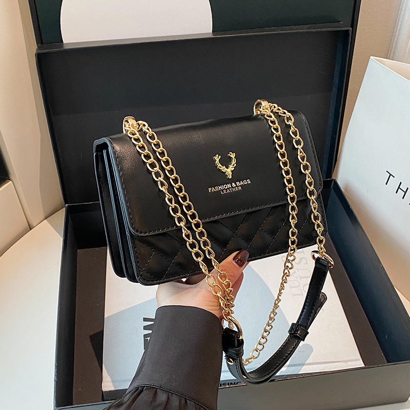 Borsa a tracolla trapuntata donna borsa a catena elegante_voghion.com