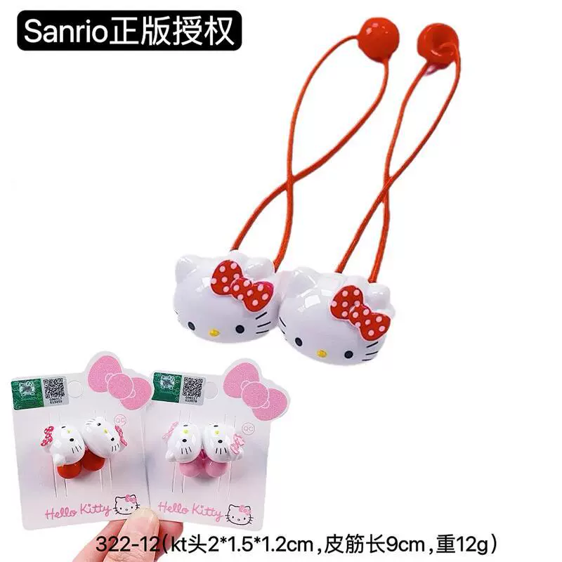 Аксессуары для волос (Licensed Sanrio Hello Kitty) Акриловые зажимы и булавки, милые мультяшные стили