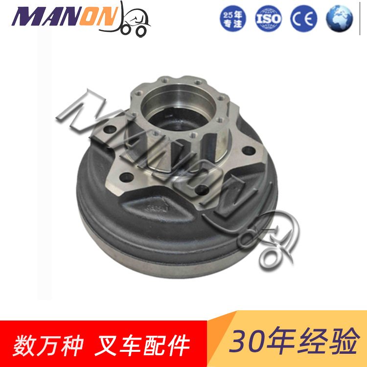 耶鲁YALE制动轮毂制动鼓刹车鼓适用耶鲁YALE叉车配件