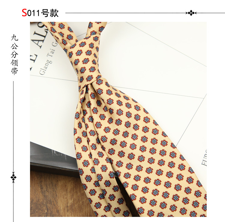 9CM 인쇄 넥타이 011
