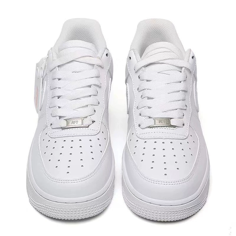 Nike Air Force 1, низкие классические белые туфли, кроссовки для любимых мужчин и женщин, спортивная обувь