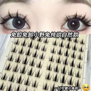 Gel-free Barbie Hare False Eyelashes Deviruchi Eyelashes Cartoon Natural Simulation Stem-free Super Soft Mom Feeling
