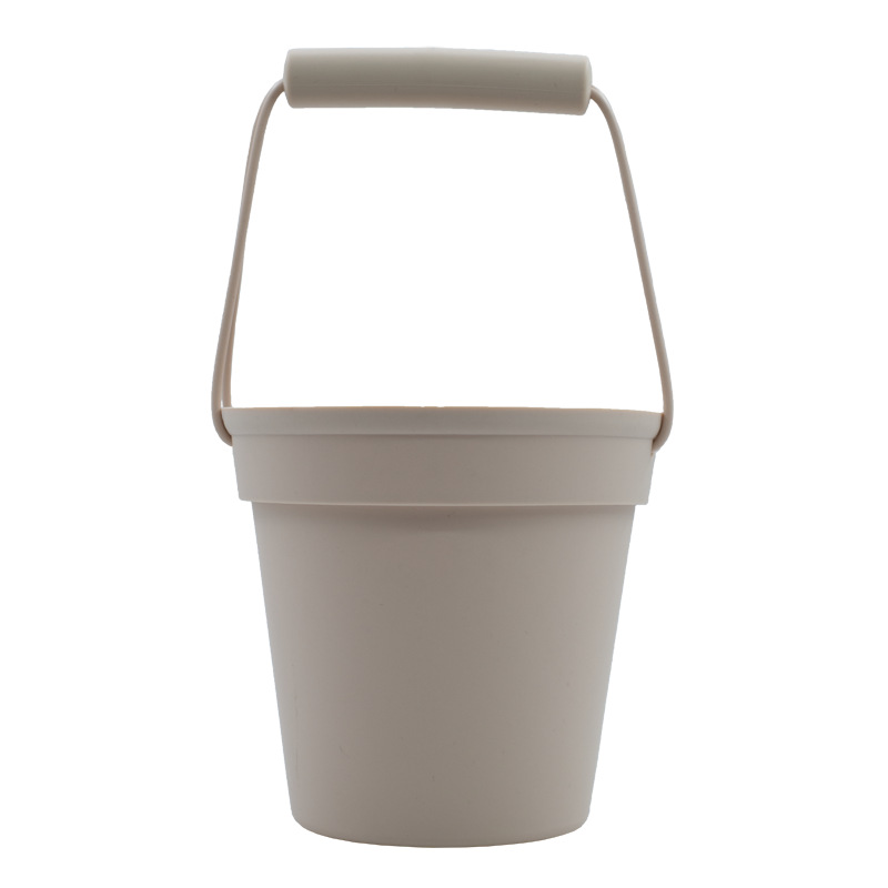 Cubo de playa de silicona pala de juguete para niños playa entre padres e hijos agua Cubo de silicona traje de juguete de playa en stock