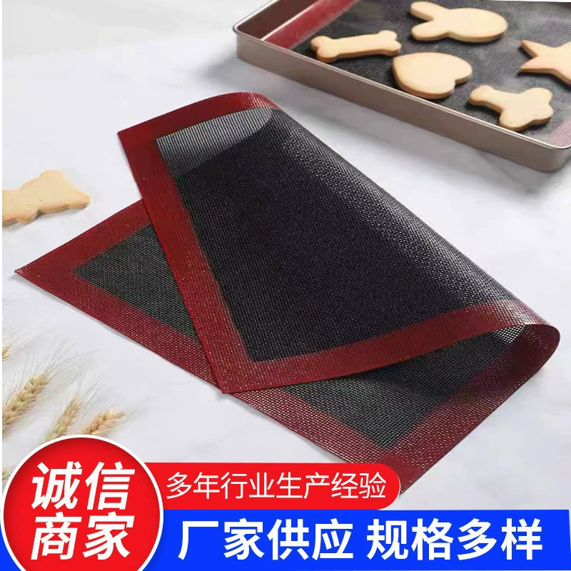 Специальный силиконовый коврик для выпечки от производителя, с хорошей теплоотдачей, изготовленный из силикона и стекловолокна.