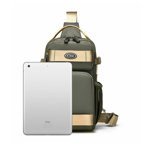 Large Capacity Men's Backpack Oxford Cloth Chest Bag Crossbody Bag Shoulder Bag Outdoor Multi-functional Waterproof