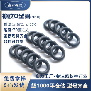 Car lamp waterproof nitrile rubber sealing ring O-ring wire diameter 1.5mm oil-proof oring, wear-resistant rubber ring
