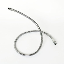 银色鹅颈管万向定型软管金属艾灸支架可弯曲蛇形管夹子台灯座配件
