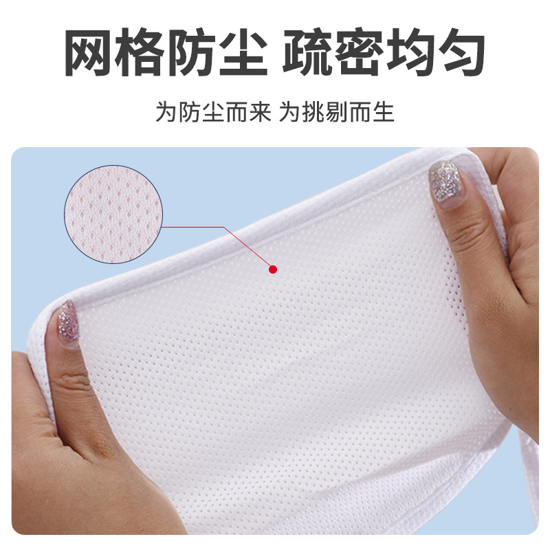 Zhongshuo gas corte garganta llena cubierta de polvo cortina babero paciente cuidado especial almohadilla carcasa tubo incisión garganta cortina laríngea máscara