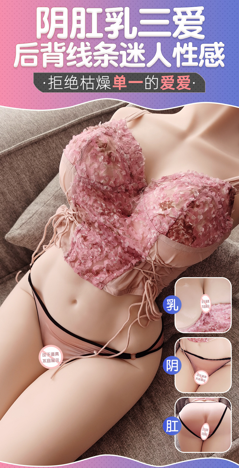 Realistic Half-Body Adult Doll for Men, 1:1 Scale TPE, Lifelike Design — detail image 13