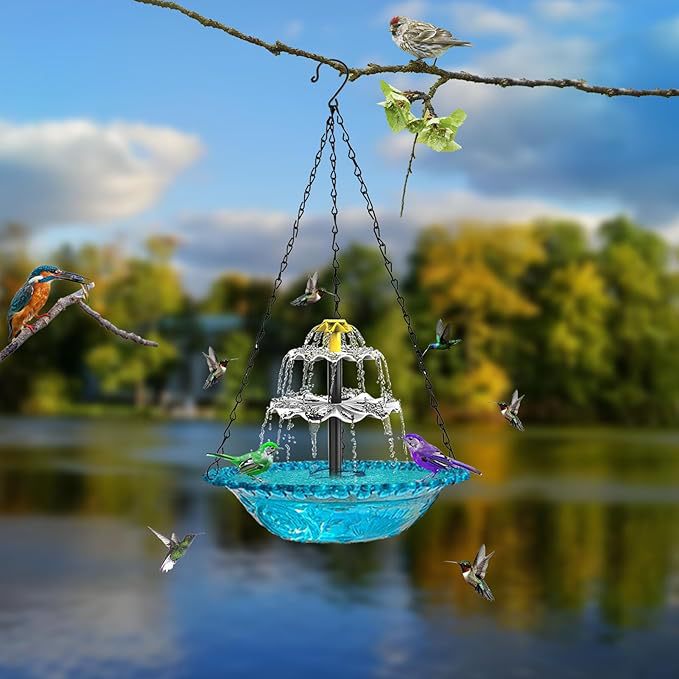 Летний солнечный фонтан многослойная автоматическая циркуляция воды двор водный пейзаж птица ванна рыбный пруд спрей для воды с прямым приводом миниатюрный фонтан