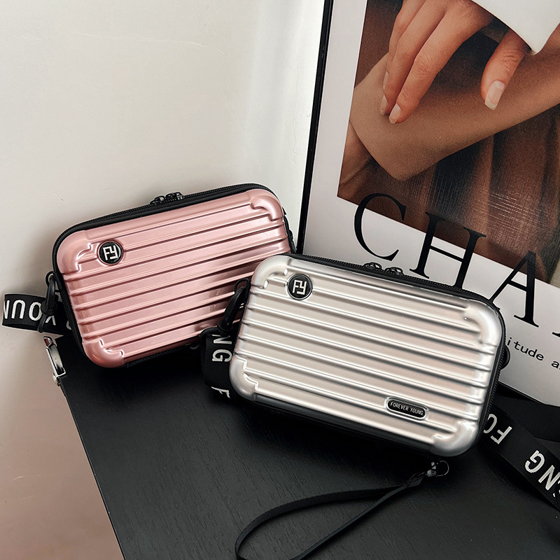 Women's Handbag 2023 New Crossbody Shoulder Bag PC Makeup Bag Travel Box Fashion Small Purse Mini Crossbody Bag