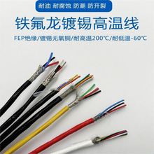 國標鐵氟龍雙絞屏蔽電纜線AFPF /KFFP氟塑料耐高溫低溫防腐抗干擾