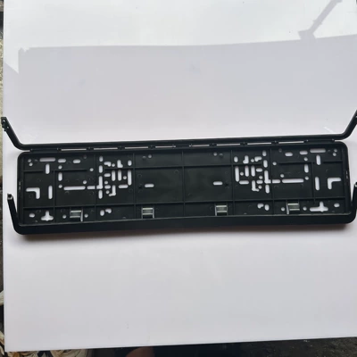 European License Plate Frame Pp Plastic – License plate holder/license plate holder