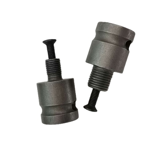 Wrench power tool accessories, electric wrench to drill chuck adapter, reverse thread screw 1/2 adapter