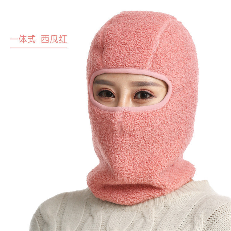 【保暖】全脸防护东北抗寒防雾口罩加绒户外防风骑行抗寒防风面罩|undefined