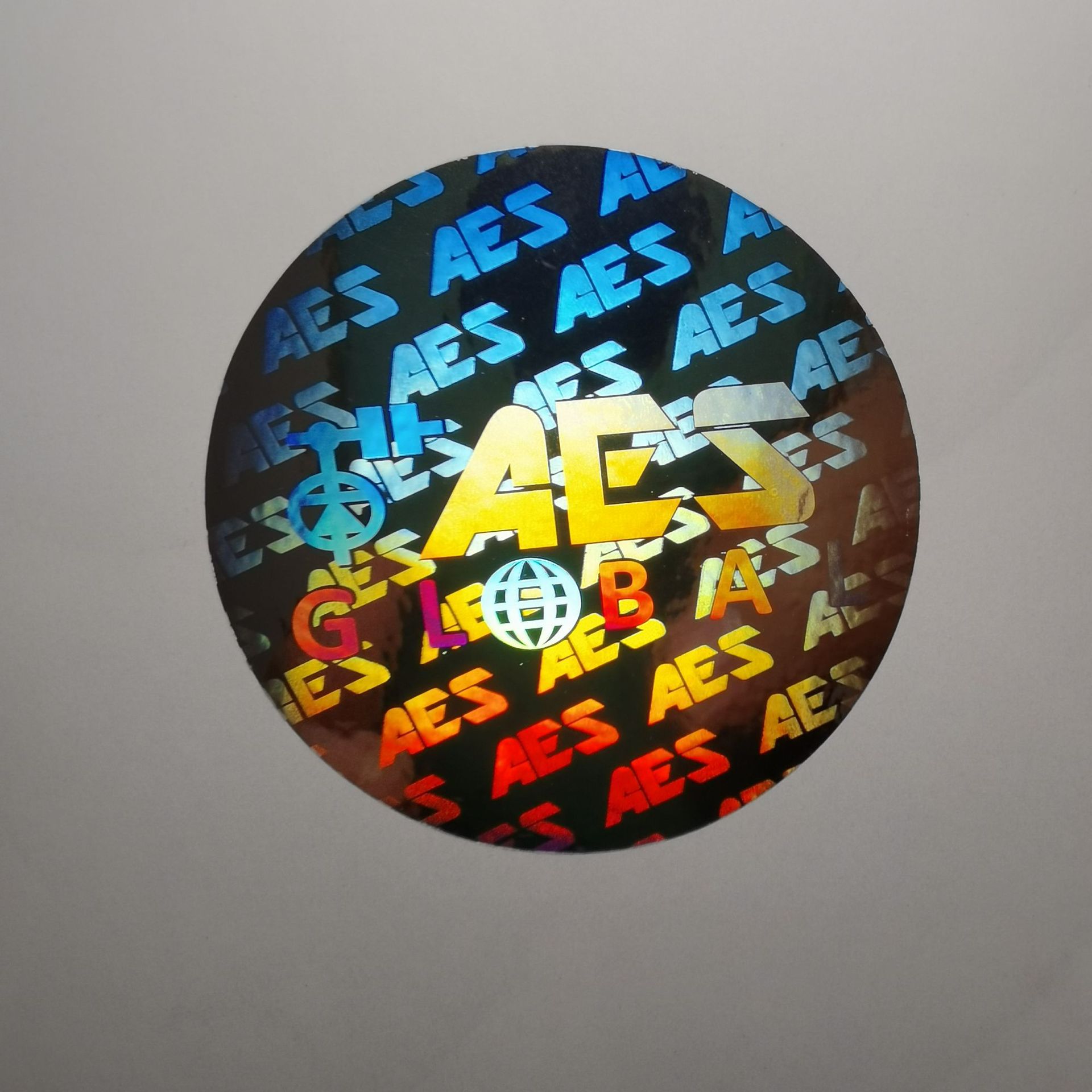 电子产品防伪标签 激光镭射防伪商标 全息防伪贴纸 银色易碎标签