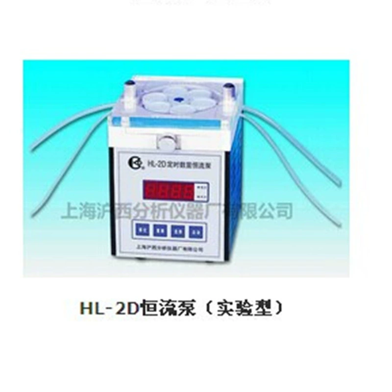 Шанхайский бренд Baixian HL-2D, двухканальный насос с постоянным расходом и цифровым дисплеем, перистальтический насос HL-2S (головка насоса из ПТФЭ)