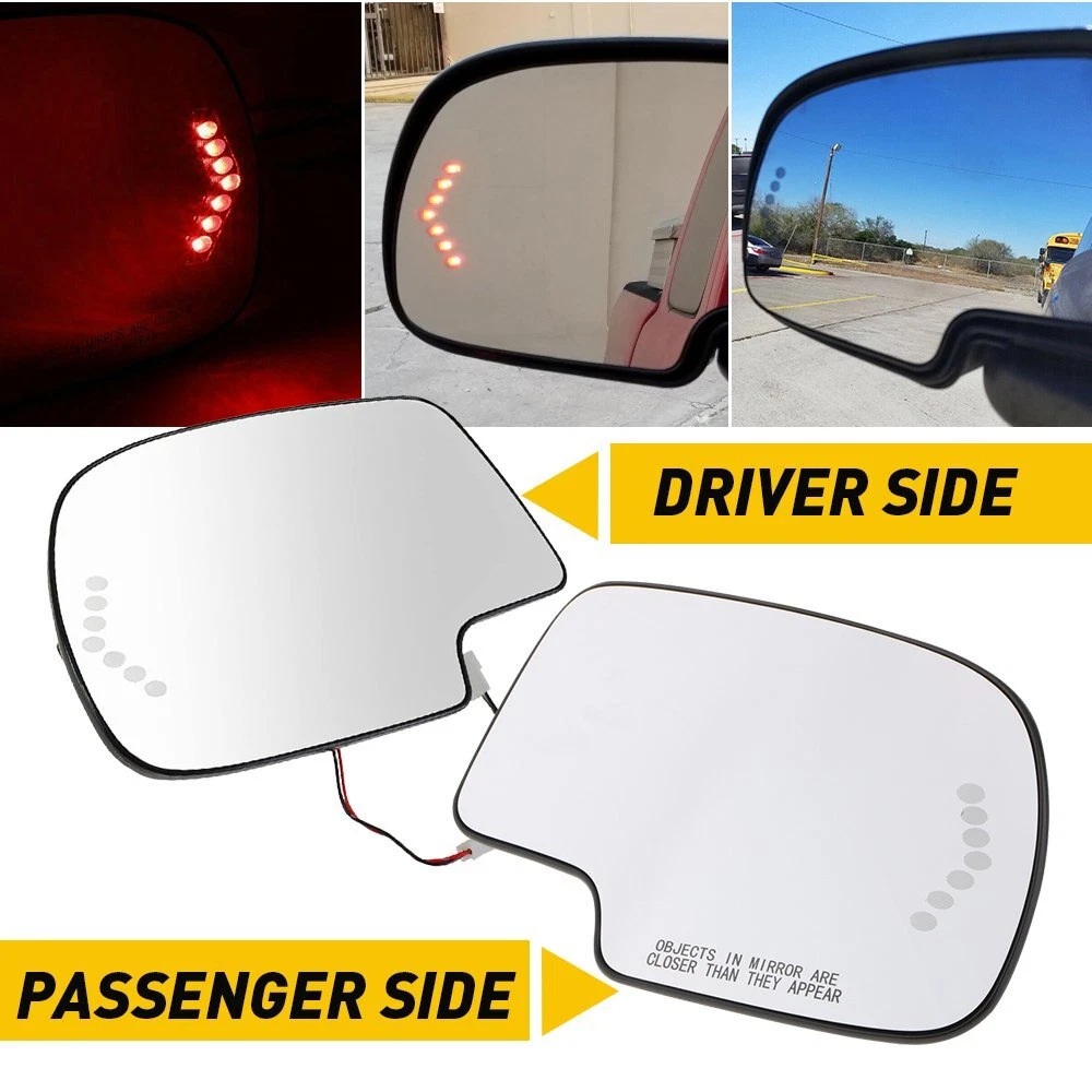 88944391 88944392 Suitable for 03-07 Models of Chevrolet Gmc Blind Spot Heated Rearview Mirror Glass