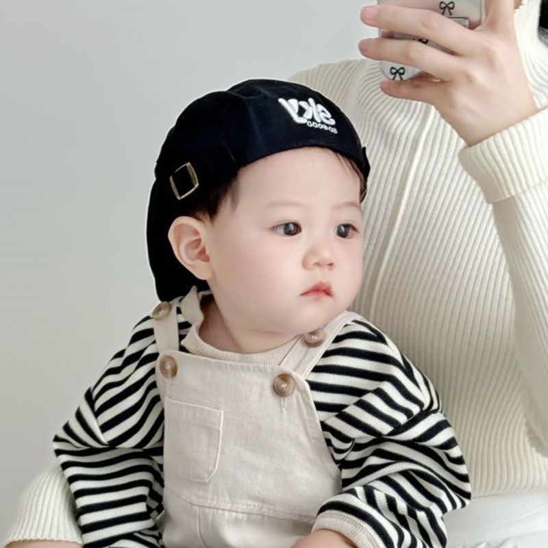 Sombreros para bebés primavera y otoño boina para bebés niñas y niños guapo sombrero de sombrero de sol para niños de verano
