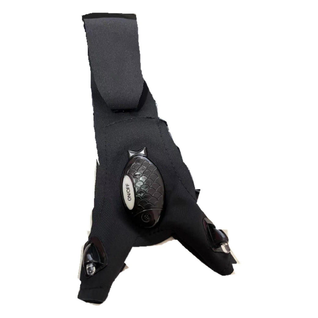 Guantes de TV luz al aire libre Dispositivo de reparación guantes de pesca luminosos con luz guantes deportivos reparación práctica iluminación mano