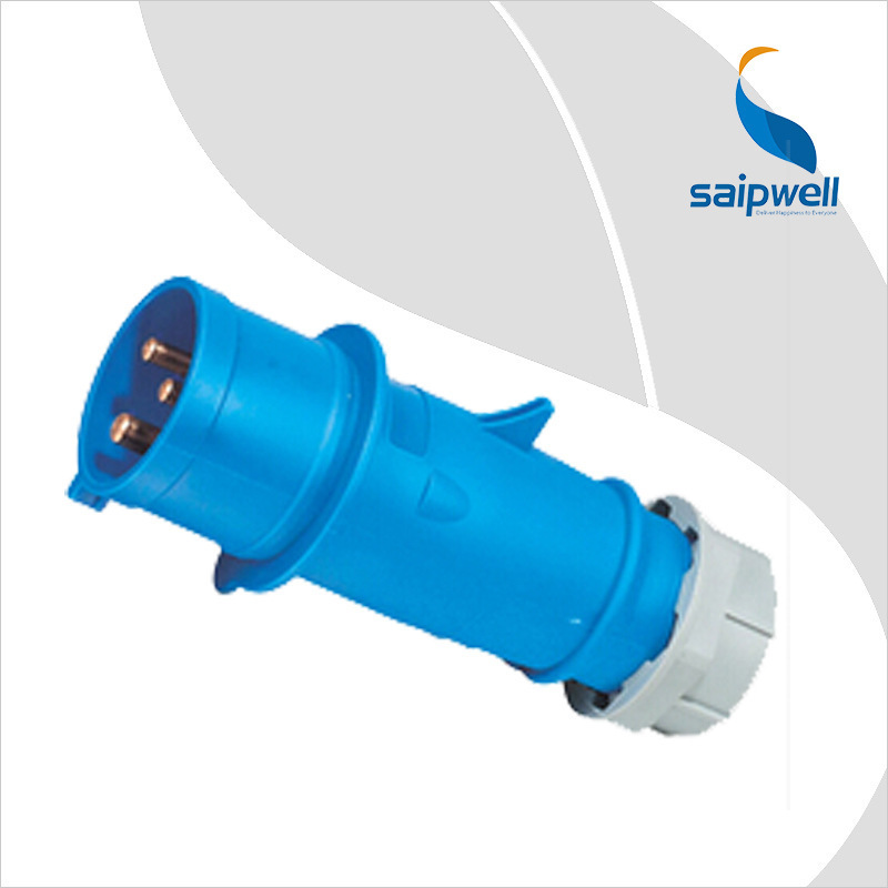 saipwell供应32A 3P电缆插线接头 SP-260工业防水插头