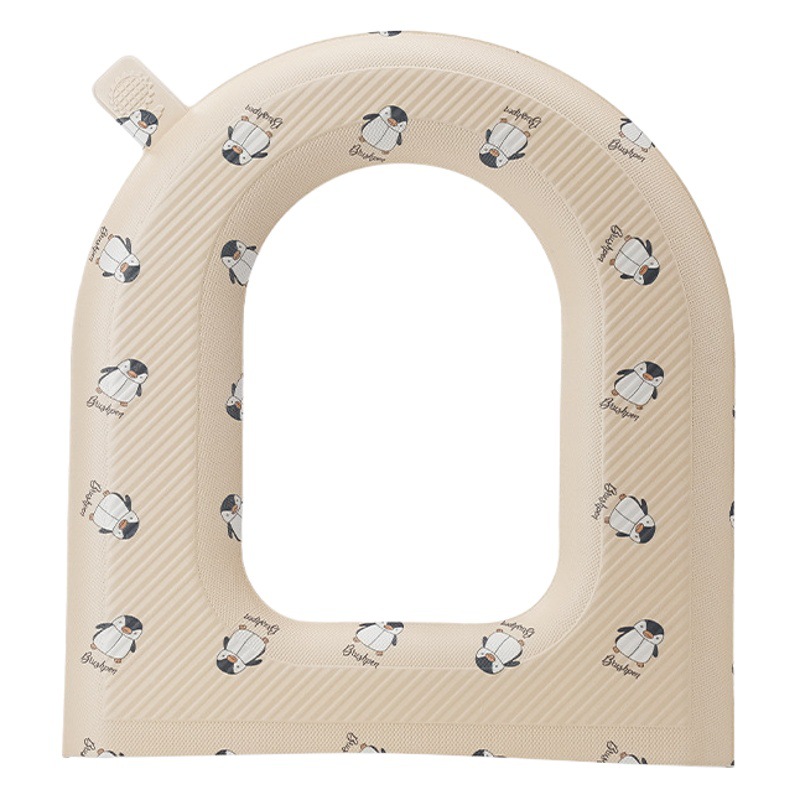 Alfombra de baño animal EVA cojín impermeable estera de limpieza del inodoro del hogar Four Seasons Universal cubierta del inodoro no desechable