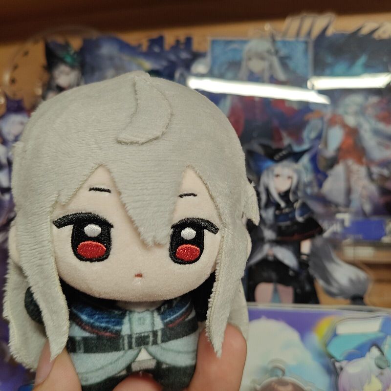 10 センチメートルアークナイツ人形かわいいロゴス綿人形スカティヌヌプルセスプリントペンダント|undefined