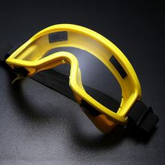 Labor protection goggles, anti-splash, dust-proof, sand-proof, impact-proof glasses, polished, dust-proof, anti-fog riding transparent protective glasses
