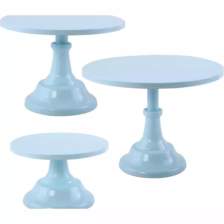 Fijación de pastel de hierro forjado prop de boda bandeja de pastel de pies altos bandeja de postre mesa de postre decoración bandeja de postre