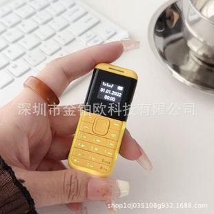 BM222 mini mobile phone ultra-small pocket Bluetooth dial dual card straight button standby Machine low price