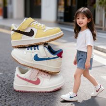 2025秋季新款童鞋男童软底舒适运动休闲鞋韩版洋气百搭女童AJ板鞋