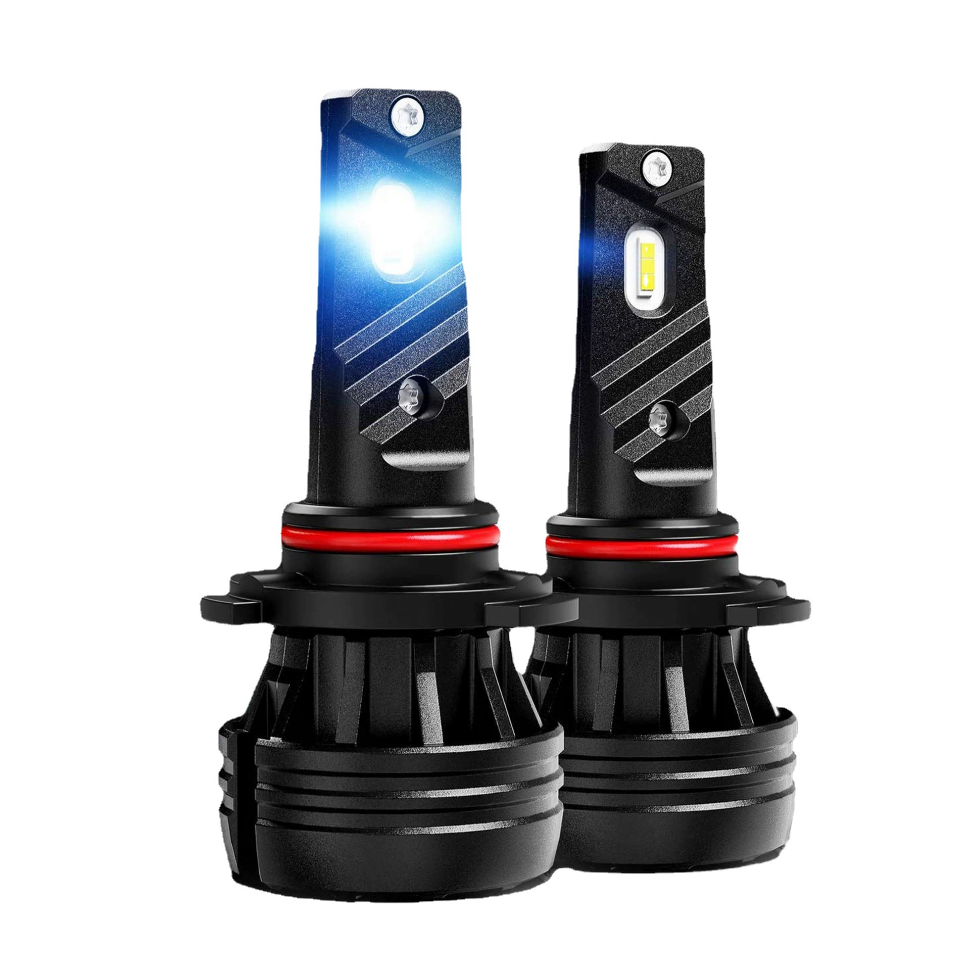 Cross-border dedicated to cost-effective LED car headlight T2-6500K built-in decoding CanBus car light