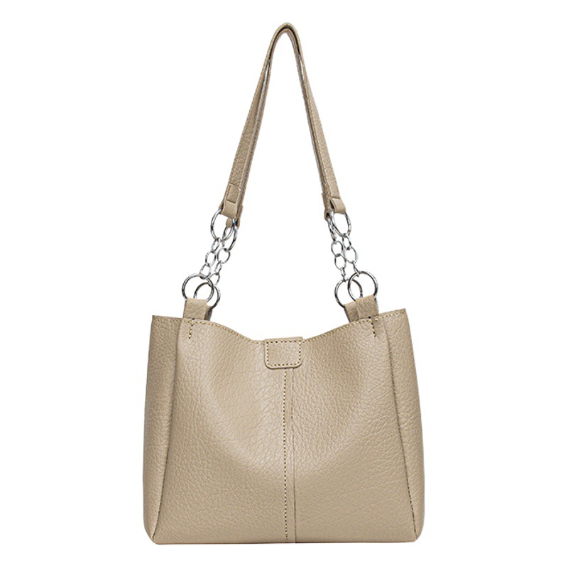 Nuevo bolso hecho a mano moda DIY material bolsa casera de Cercanías de gran capacidad bolso de las mujeres textura avanzada hombro bolsa