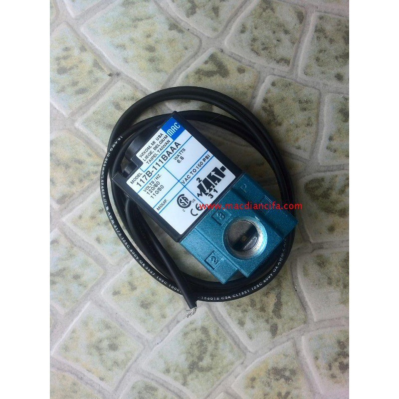 MAC电磁阀117B-111BAAA(现货产品，顺丰包邮）