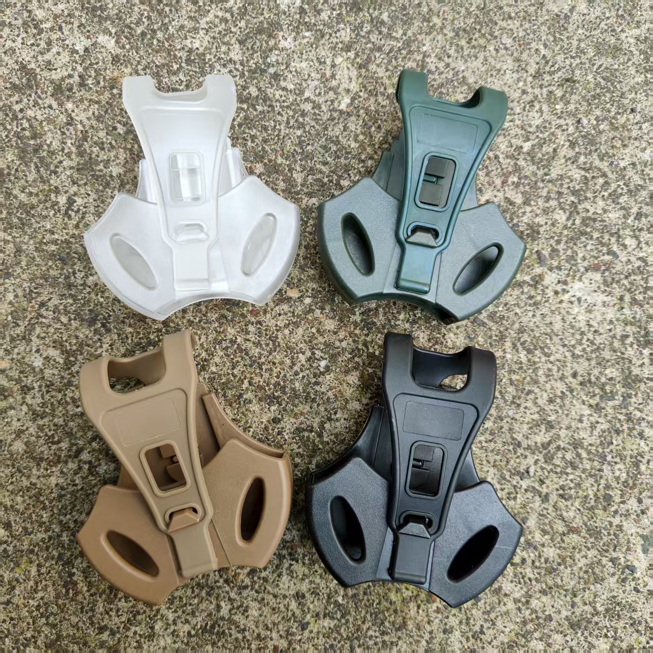Amazon Cross-Border Handcuff Case Handcuff Cover Waist Quick Draw Cover Film and Television Props Plastic Plate Handcuff Cover Mft