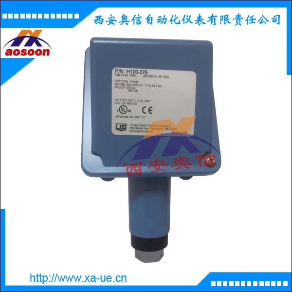 H100-376压力开关 美国UE压力开关H100-376-1010-XY468